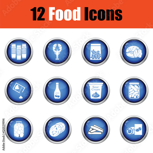 Free Download Set of food icons. - GFXLoad
