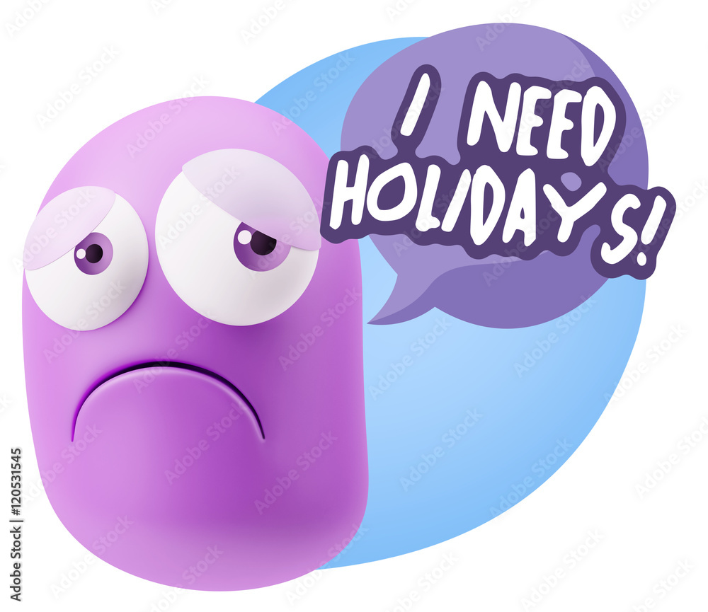 3d Rendering Sad Character Emoticon Expression saying I Need Hol 3d Rendering Sad Character Emoticon Expression saying I Need Hol