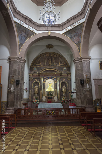 Interiors of a church, San Miguel de Allende, Guanajuato, Mexico