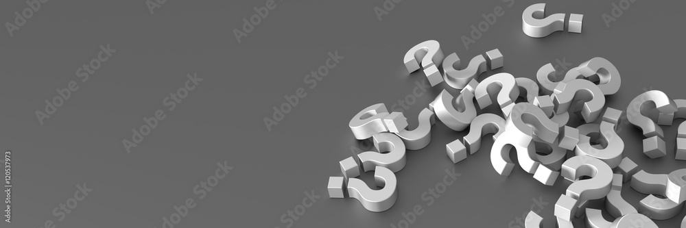 Infinite question marks