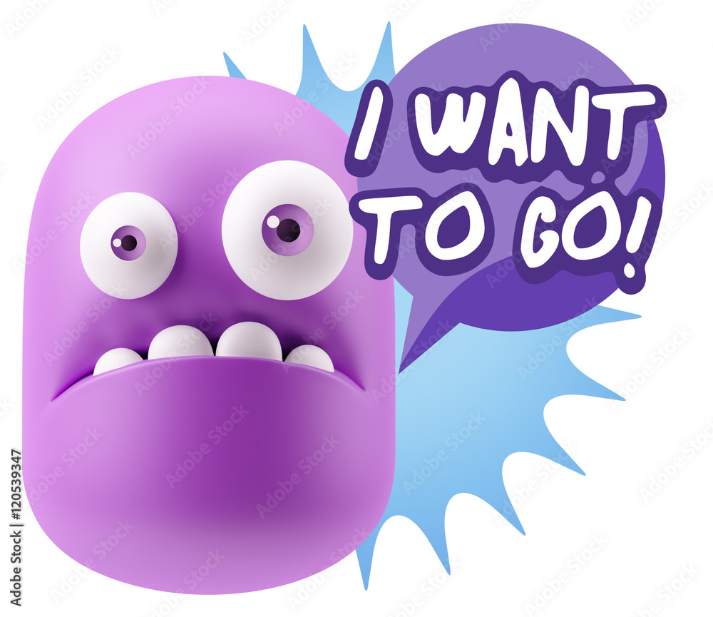 3d Rendering Sad Character Emoticon Expression saying I Want to 3d Rendering Sad Character Emoticon Expression saying I Want to