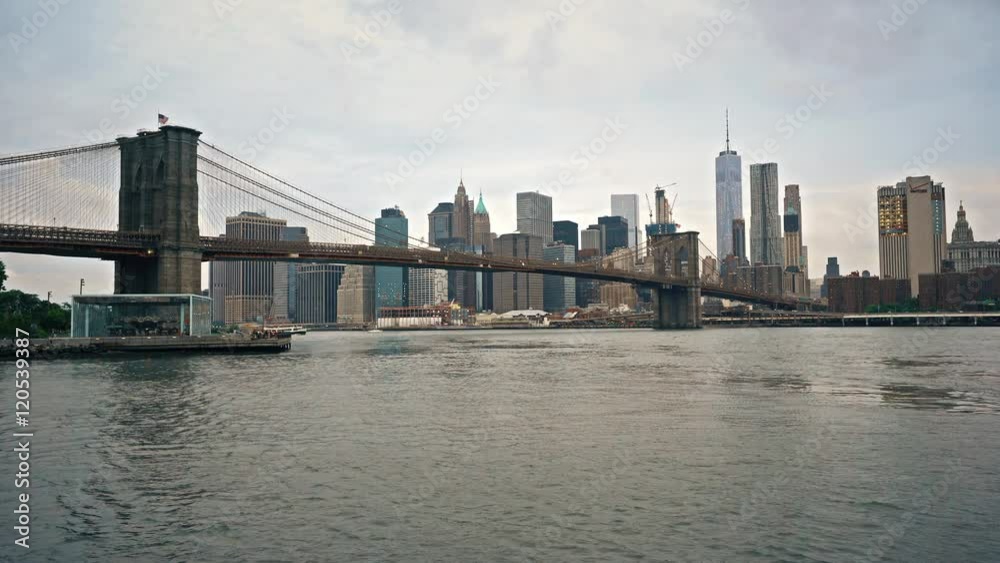 New York City's Skyline from Brooklyn New York City's Skyline from Brooklyn