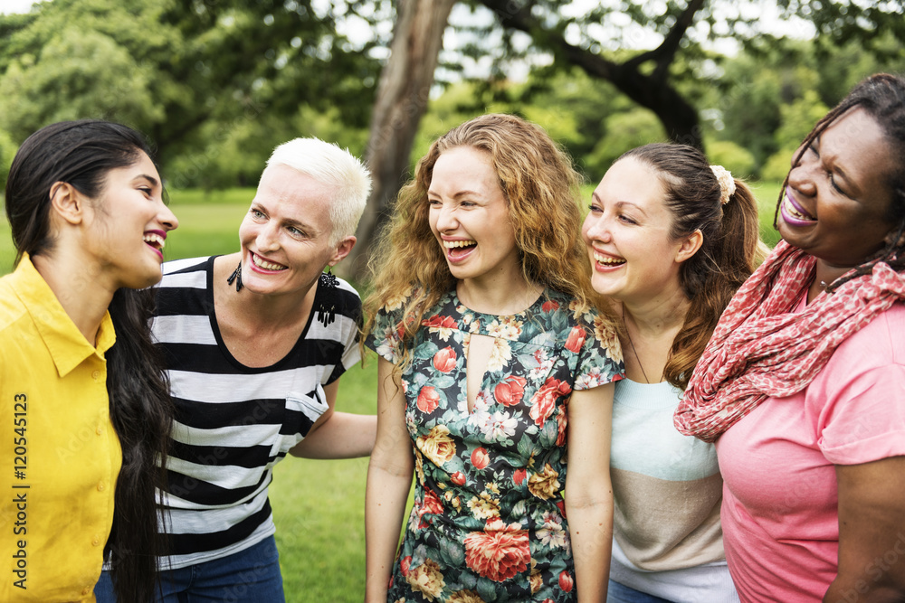 Better Together Casual Female Femininity Lady Concept Better Together Casual Female Femininity Lady Concept