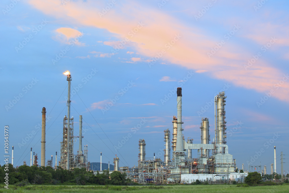 oil and petrochemical industry plant in thailand
