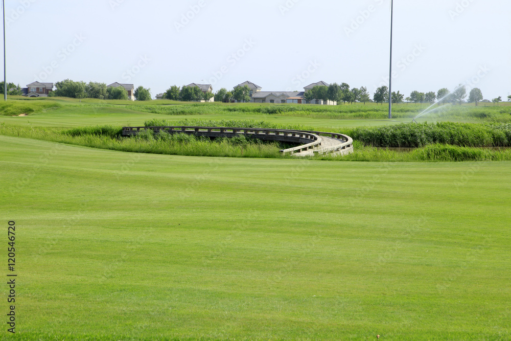 Obraz premium The golf course landscape