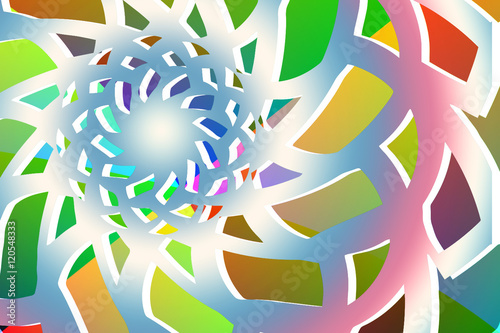 spiral abstract backgound