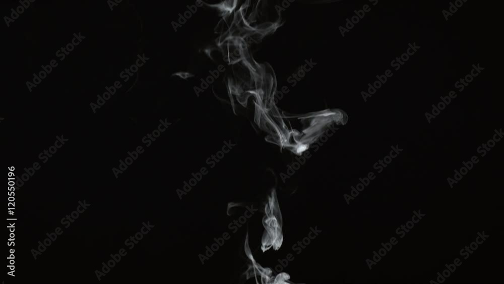 Smoke on black background in slow motion; shot on Phantom Flex 4K at 1000 fps Smoke on black background in slow motion; shot on Phantom Flex 4K at 1000 fps