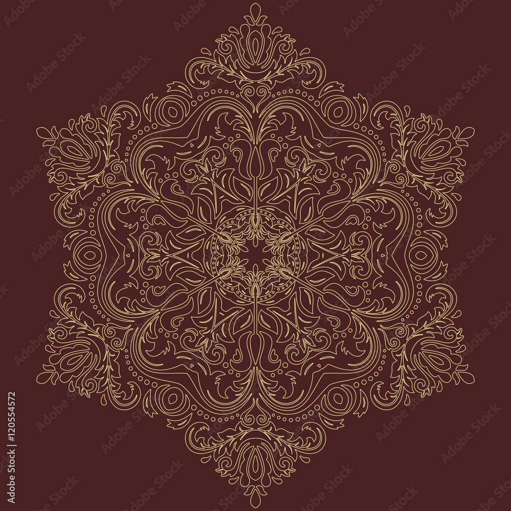 Oriental Abstract Vector Pattern Oriental Abstract Vector Pattern