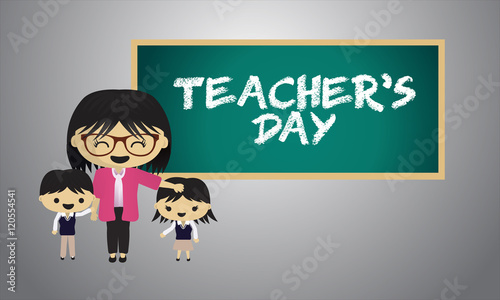 Teachers Day vector