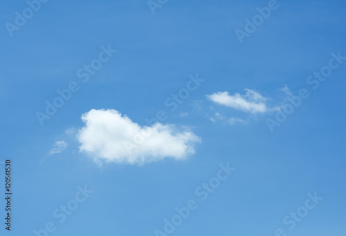 blue sky with cloud