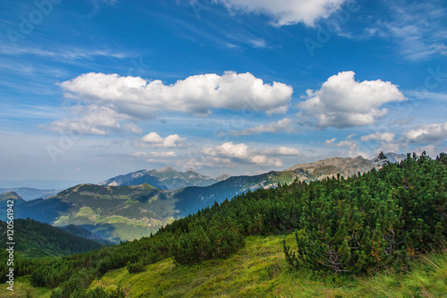 Mountain landscape. High Tatras  Poland.