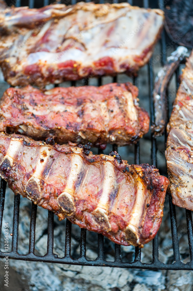 Barbecue pork ribs Barbecue pork ribs