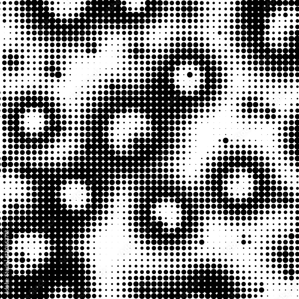 Abstract dotted pattern