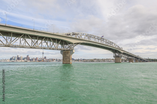 Auckland Harbor Bridge. photo