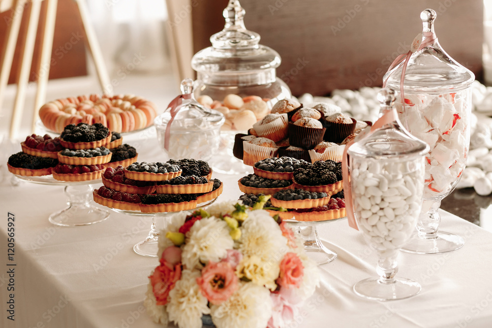 Naklejka premium Luxury wedding table