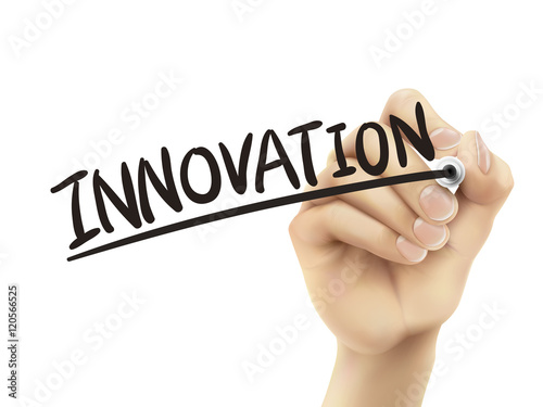 Innovation written by hand