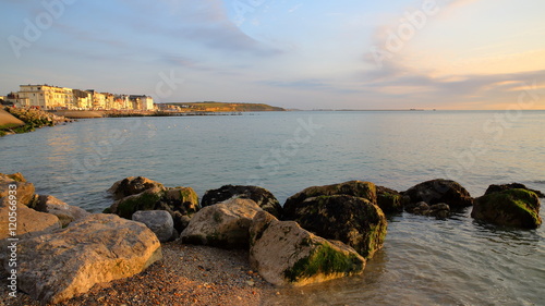 Le bord de mer à Wimereux, Côte d'Opale, Pas-de-Calais, France