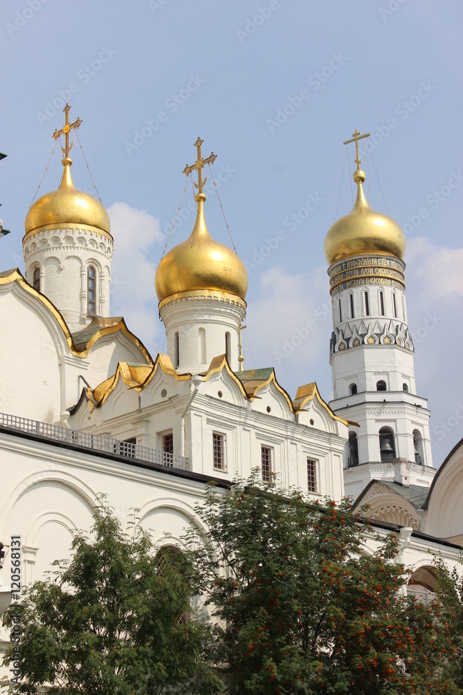 Place des Eglises, Kremlin, Moscou, Russie
