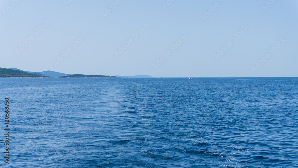 Fototapeta premium The Adriatic sea view. beautiful image
