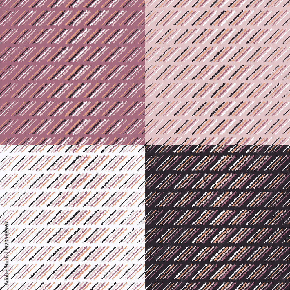 Set of 4 boho ethnic seamless patterns. Print. Repeating background. Cloth design, wallpaper. Set of 4 boho ethnic seamless patterns. Print. Repeating background. Cloth design, wallpaper.