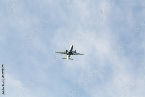 Two Engine Jet from Below