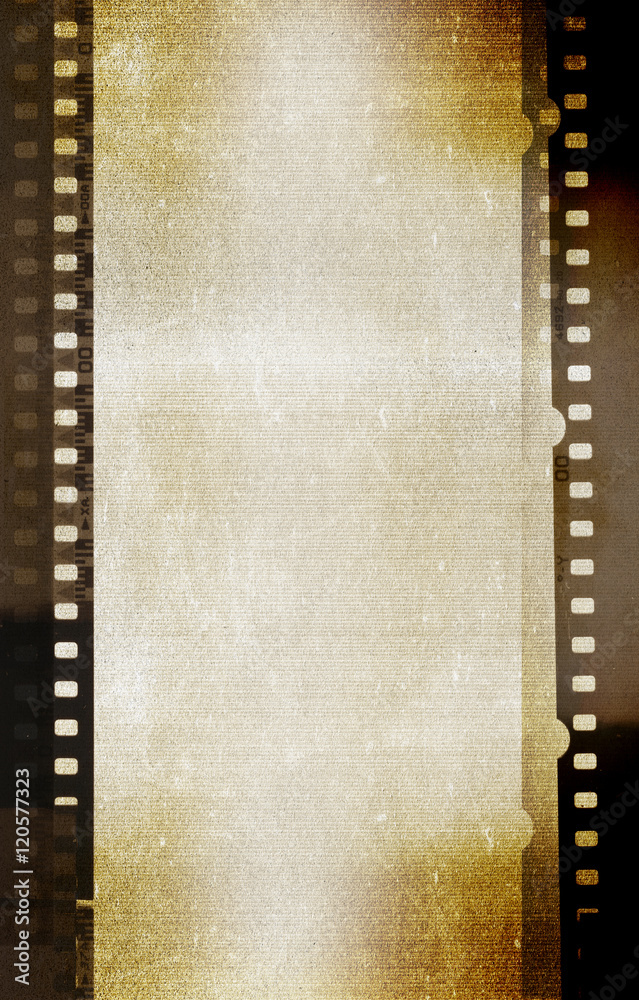 Grunge background texture with camera filmstrip negative borders Grunge background texture with camera filmstrip negative borders