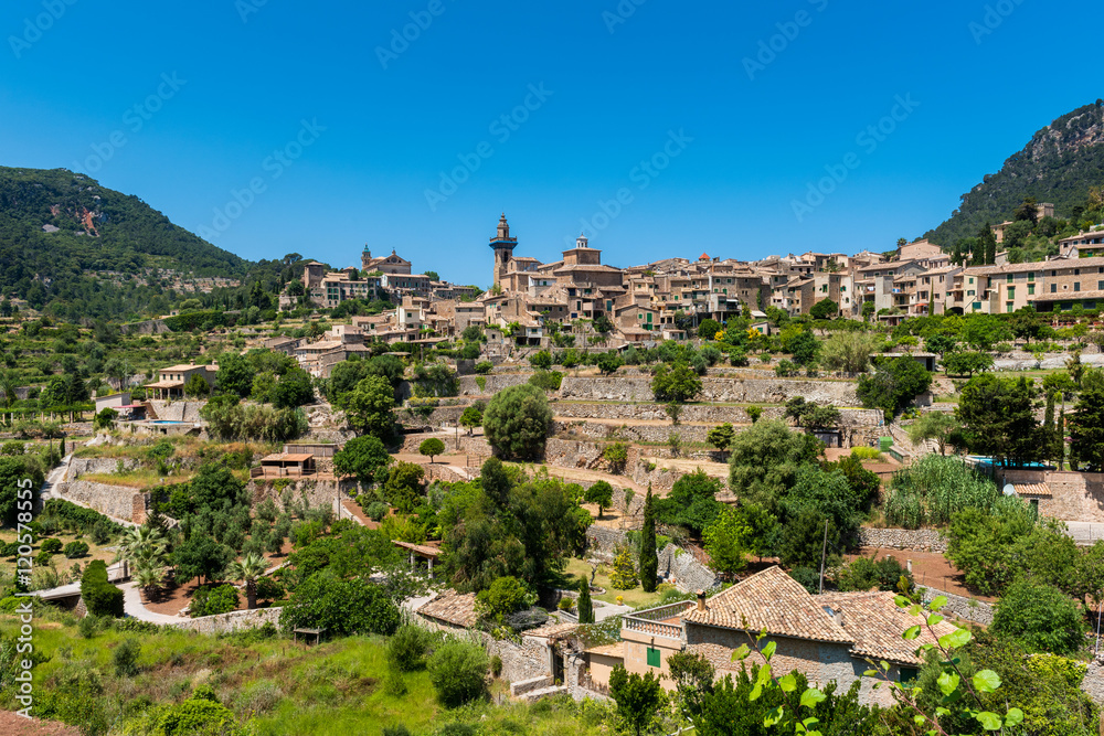 Village of Valldemosa, Mallorca, Balearic Islands, Spain.