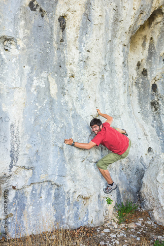 Climber man