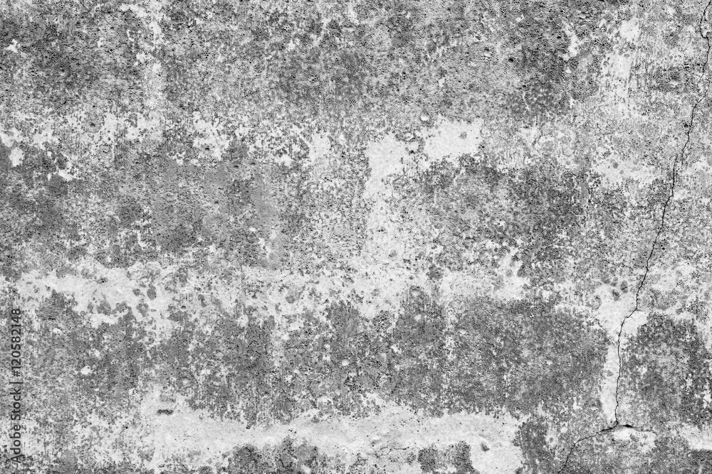 Fototapeta premium Wall fragment with scratches and cracks
