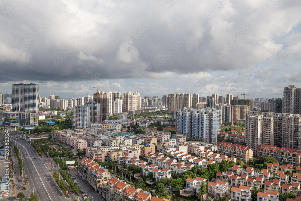 Fototapeta premium Building in the city