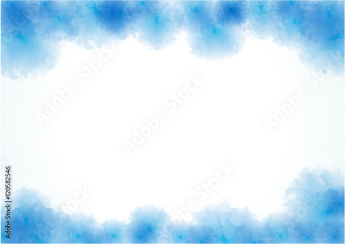 watercolor Indigo