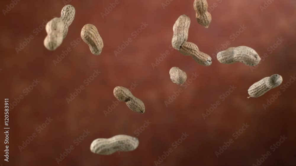 Peanuts flying in slow motion, shot on Phantom Flex 4K Peanuts flying in slow motion, shot on Phantom Flex 4K