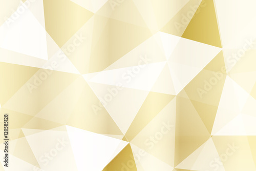 bright gold pattern. polygonal pattern. vector illustration