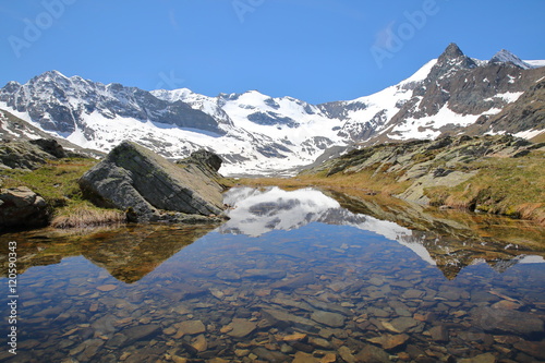 Le cirque des Evettes au dessus du hameau L'Ecot, Bonneval-sur-Arc,Vanoise, Savoie, France © Christophe Cappelli