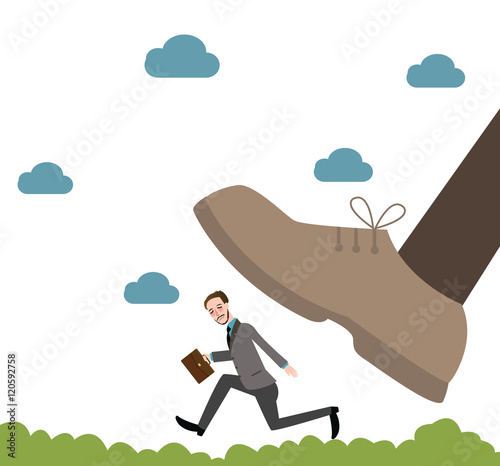 running from giant unfair competition business big vs small
