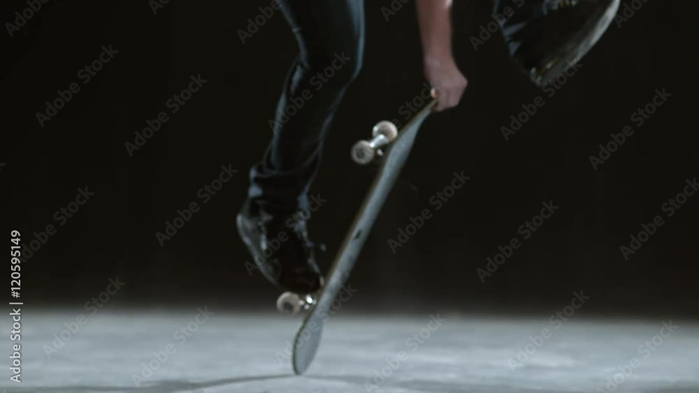 Skateboard tricks in slow motion, shot on Phantom Flex 4K