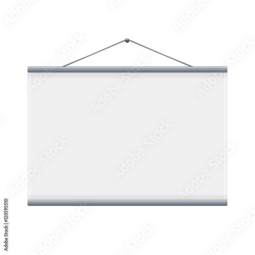 Vector Blank Projection Screen
