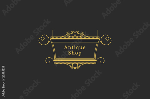 Vector Vintage Signboard