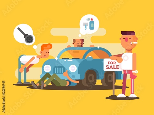 Setting car for sale