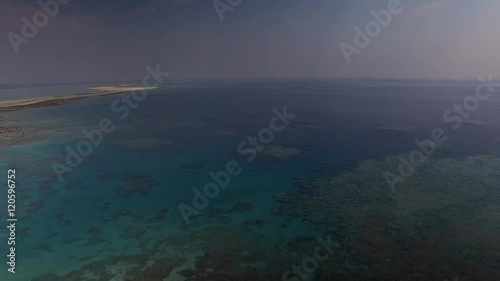ハテの浜の空撮