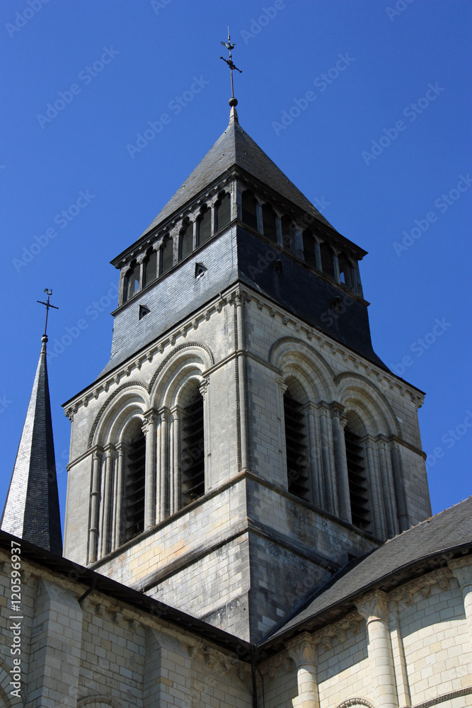 Clocher de l'Abbaye Royale de Fontevraud, France Clocher de l'Abbaye Royale de Fontevraud, France
