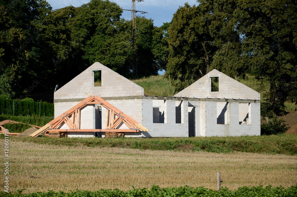 House under construction