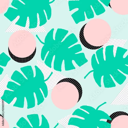 Tapety Retro wzór geometryczny