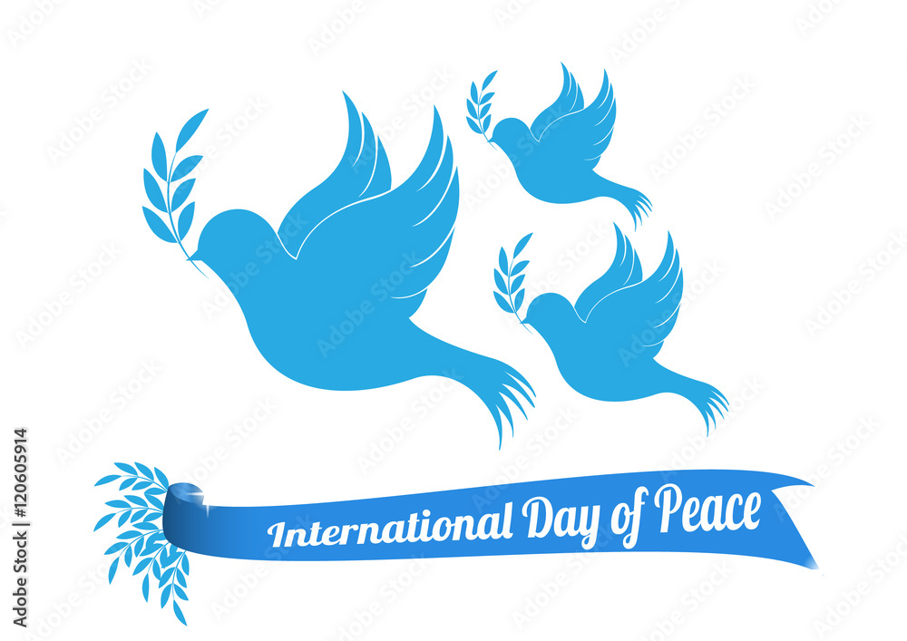 International Peace Day  infographic designs  vector illustratio