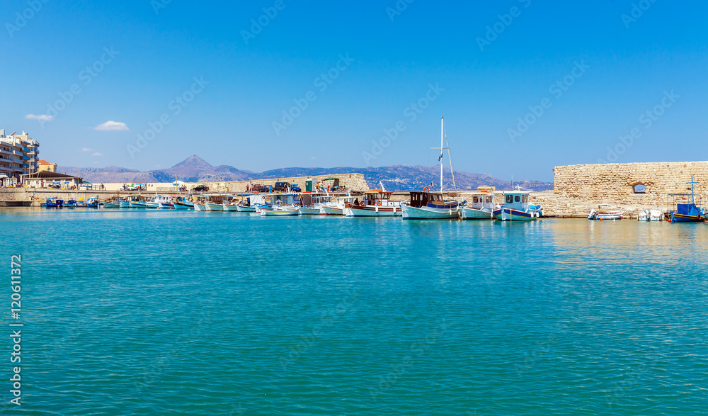 Heraklion Harbour and Fortress, Crete