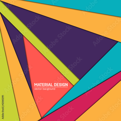 Free Download Vector material design background. Abstract creative concept layout template. For web and mobile app, paper art illustration design. style blank, poster, booklet. Motion wallpaper element. Flat ui. - GFXLoad