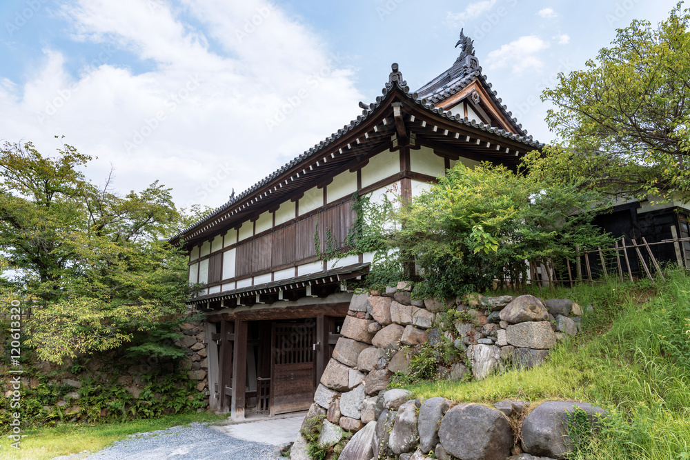 大和郡山城の城門