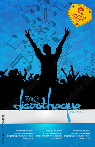 Music performance, vector