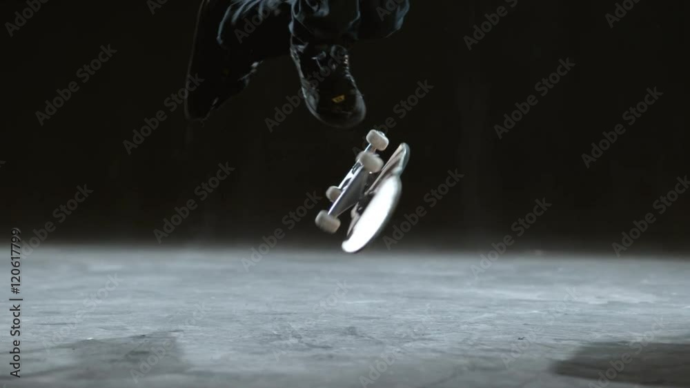 Skateboard tricks in slow motion, shot on Phantom Flex 4K