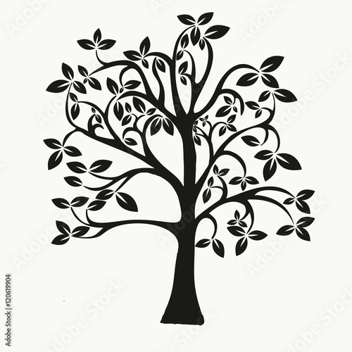 black tree